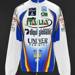 Beautiful Classic Santini cycling jersey.